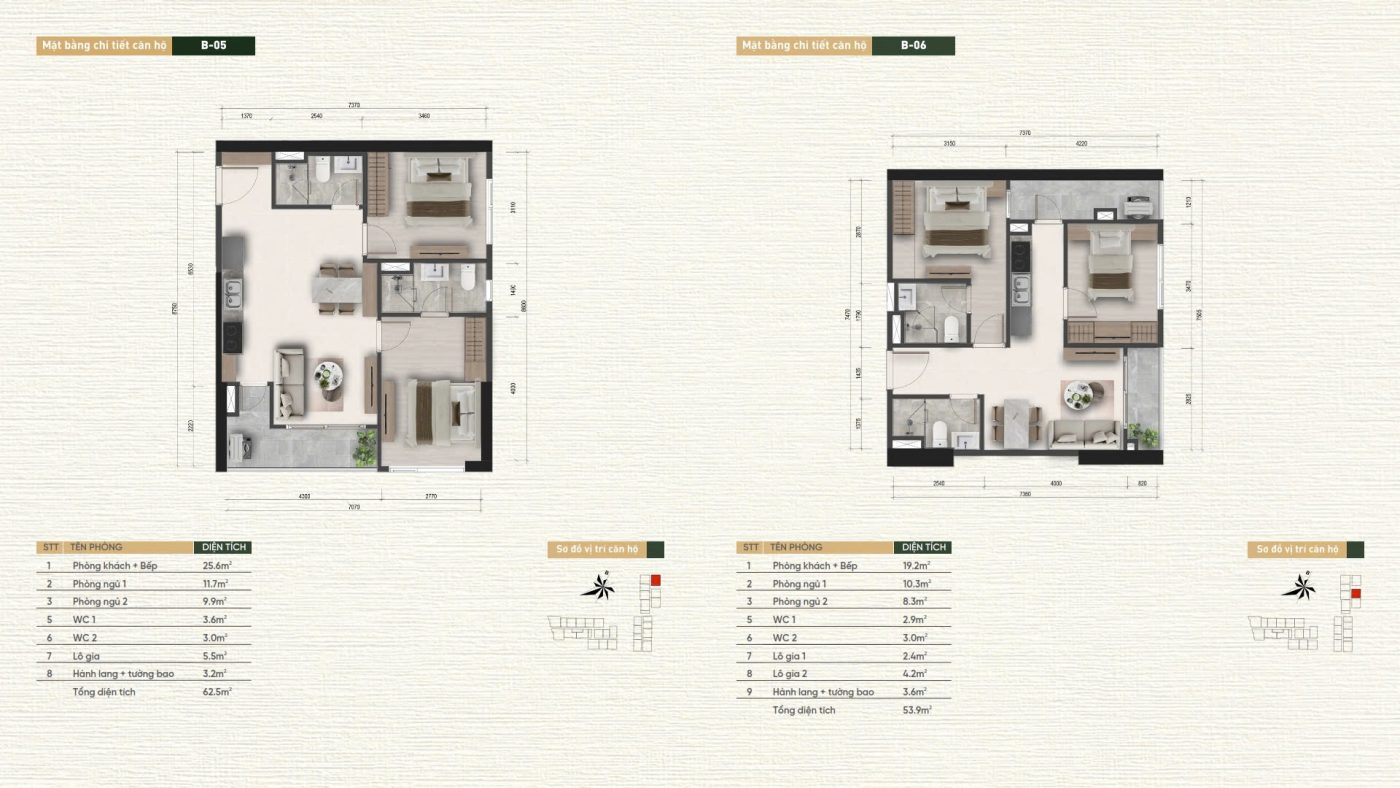 Thiết kế căn hộ A&T