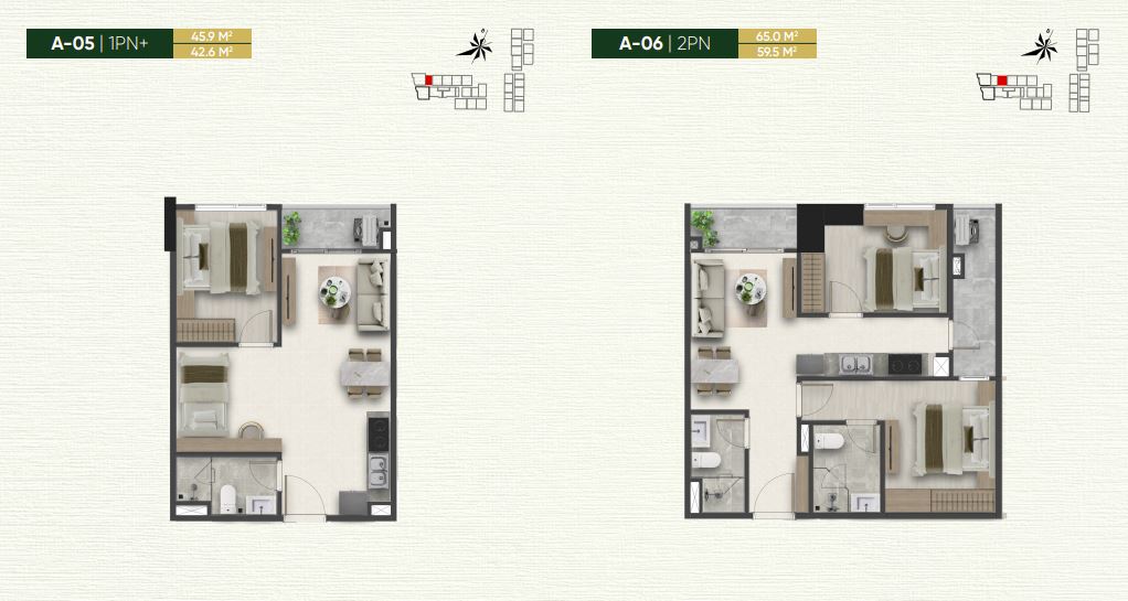 Thiết kế căn hộ A&T