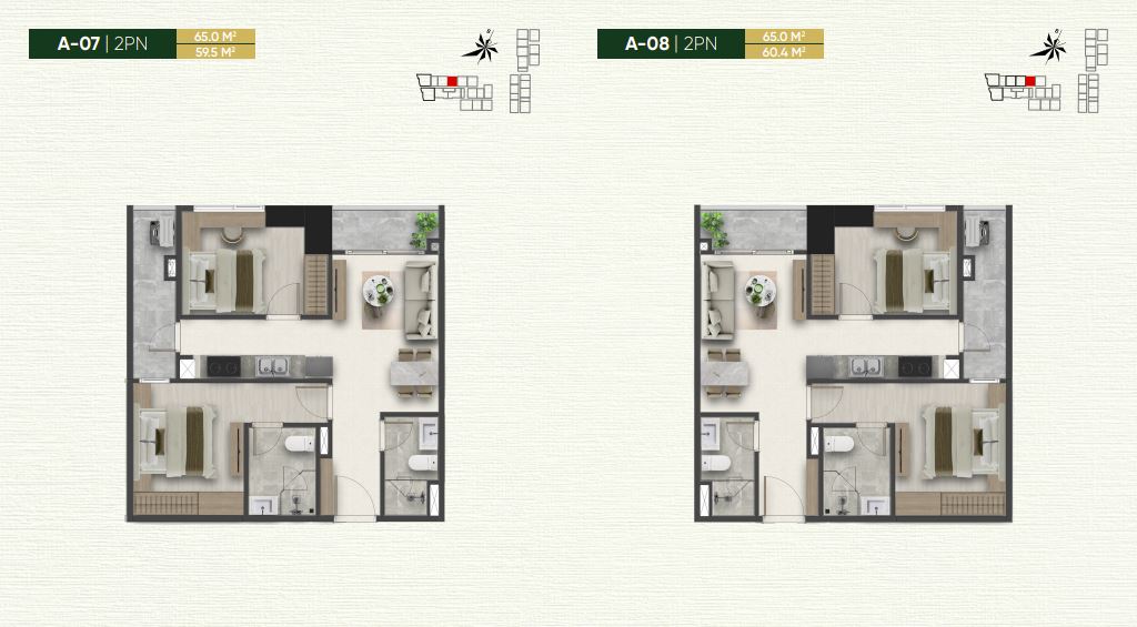 Thiết kế căn hộ A&T