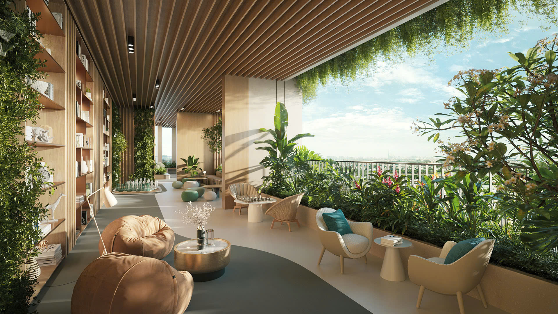 The Emerald Garden View