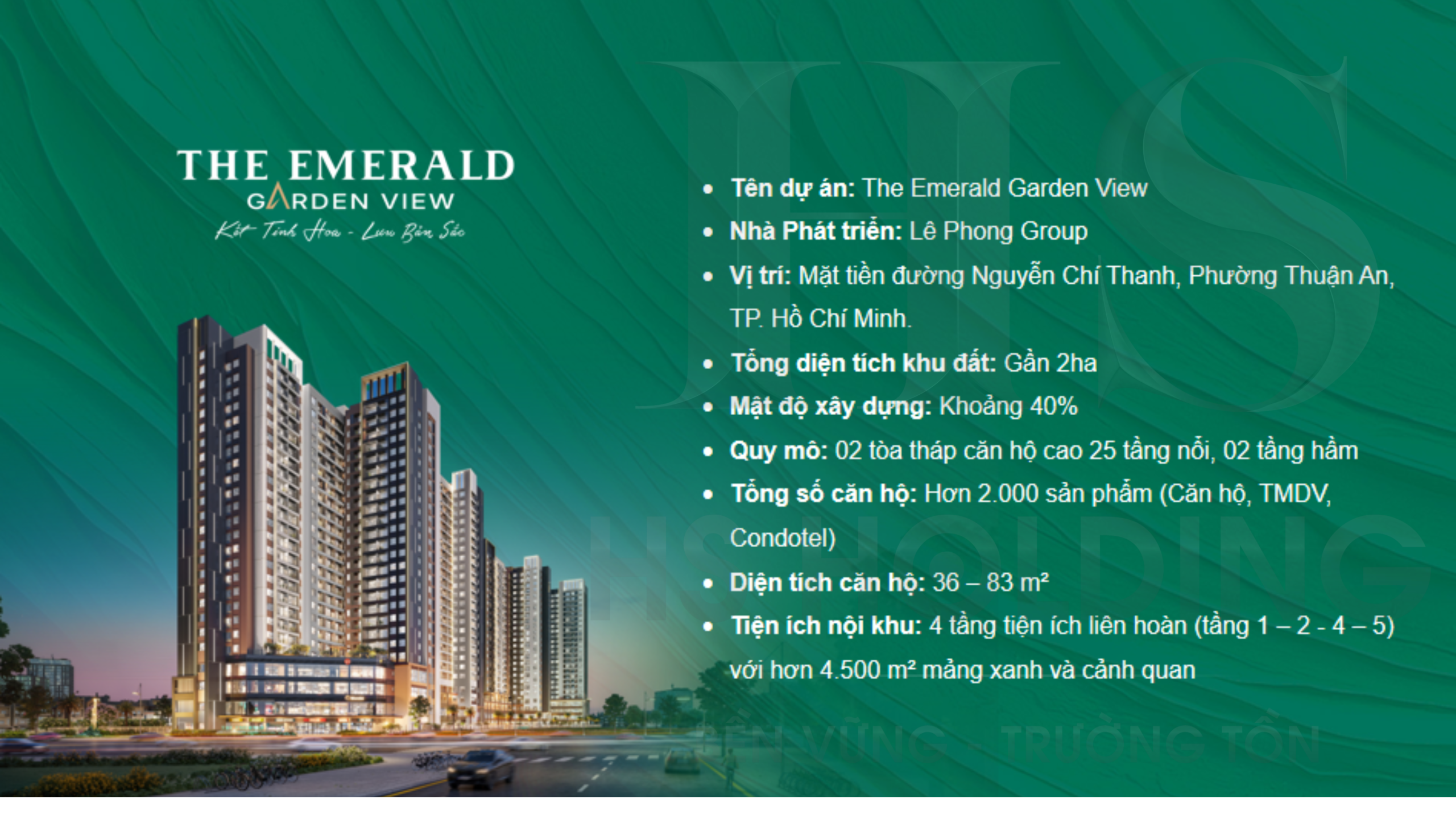 The Emerald Garden View