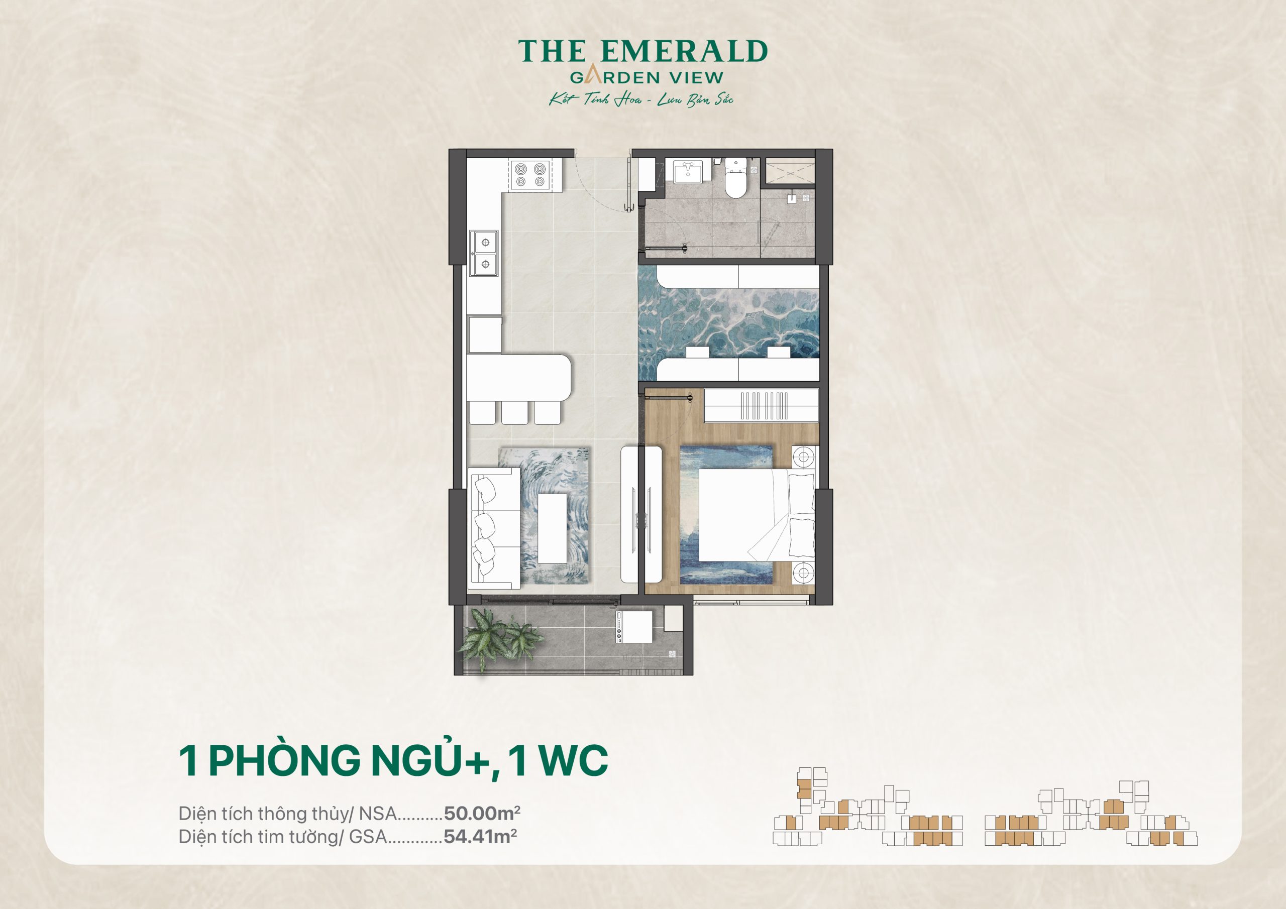 The Emerald Garden View