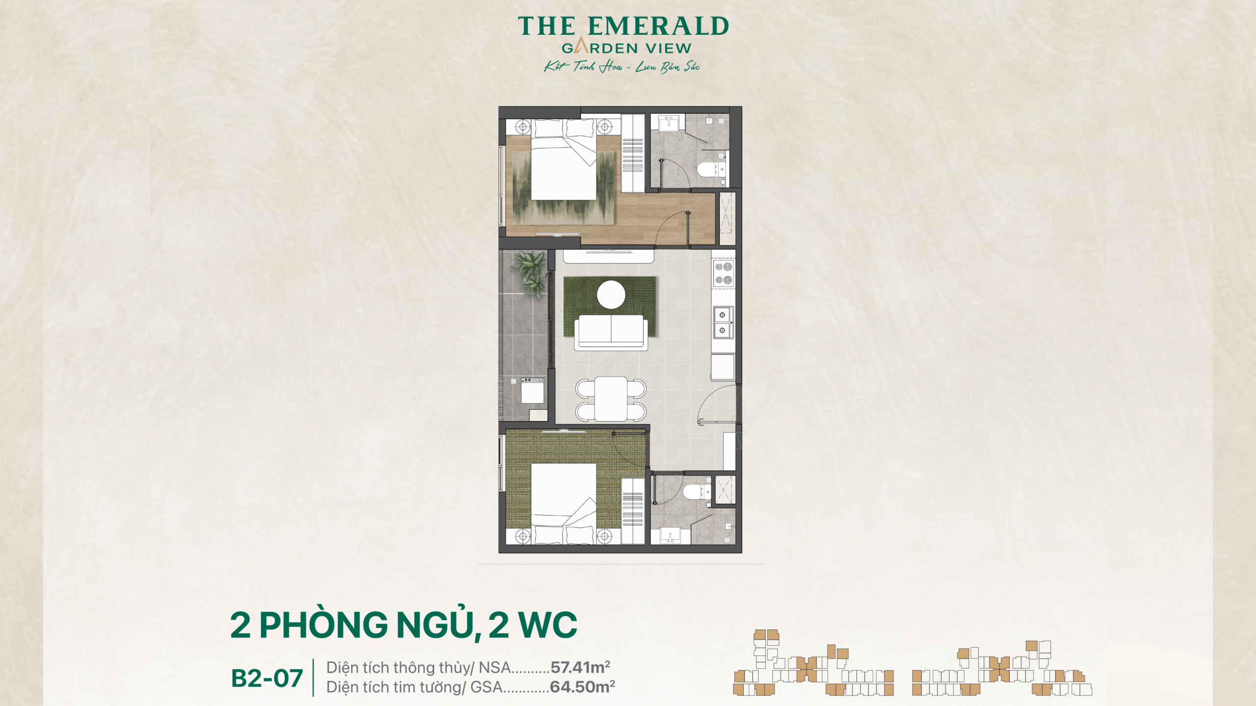 The Emerald Garden View