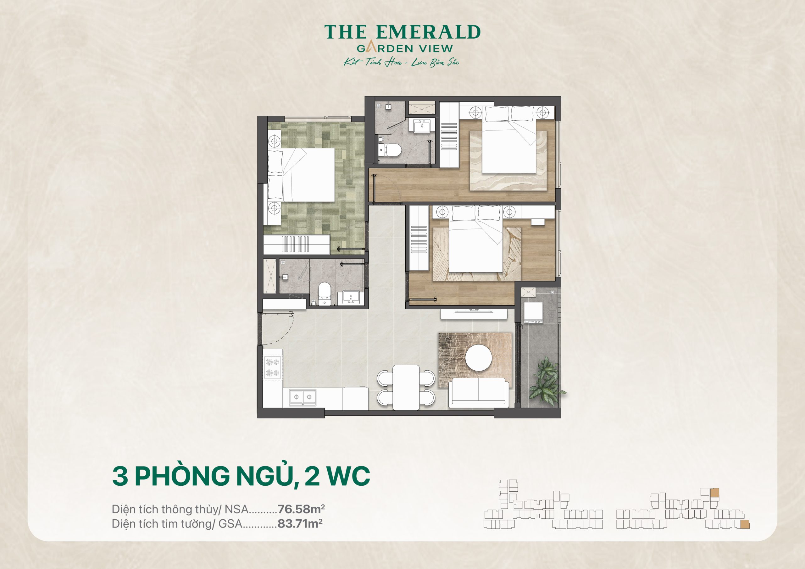 The Emerald Garden View