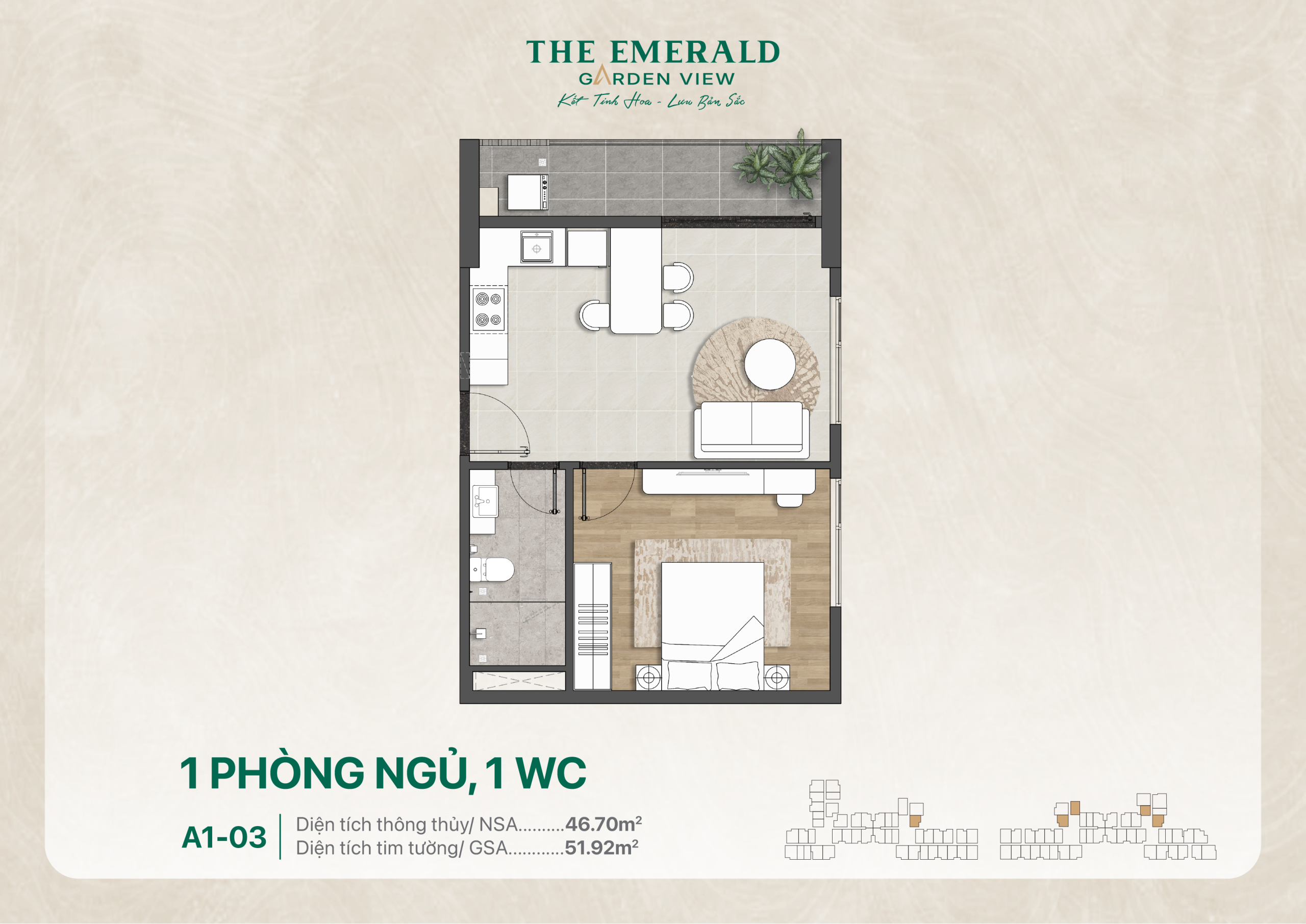 The Emerald Garden View