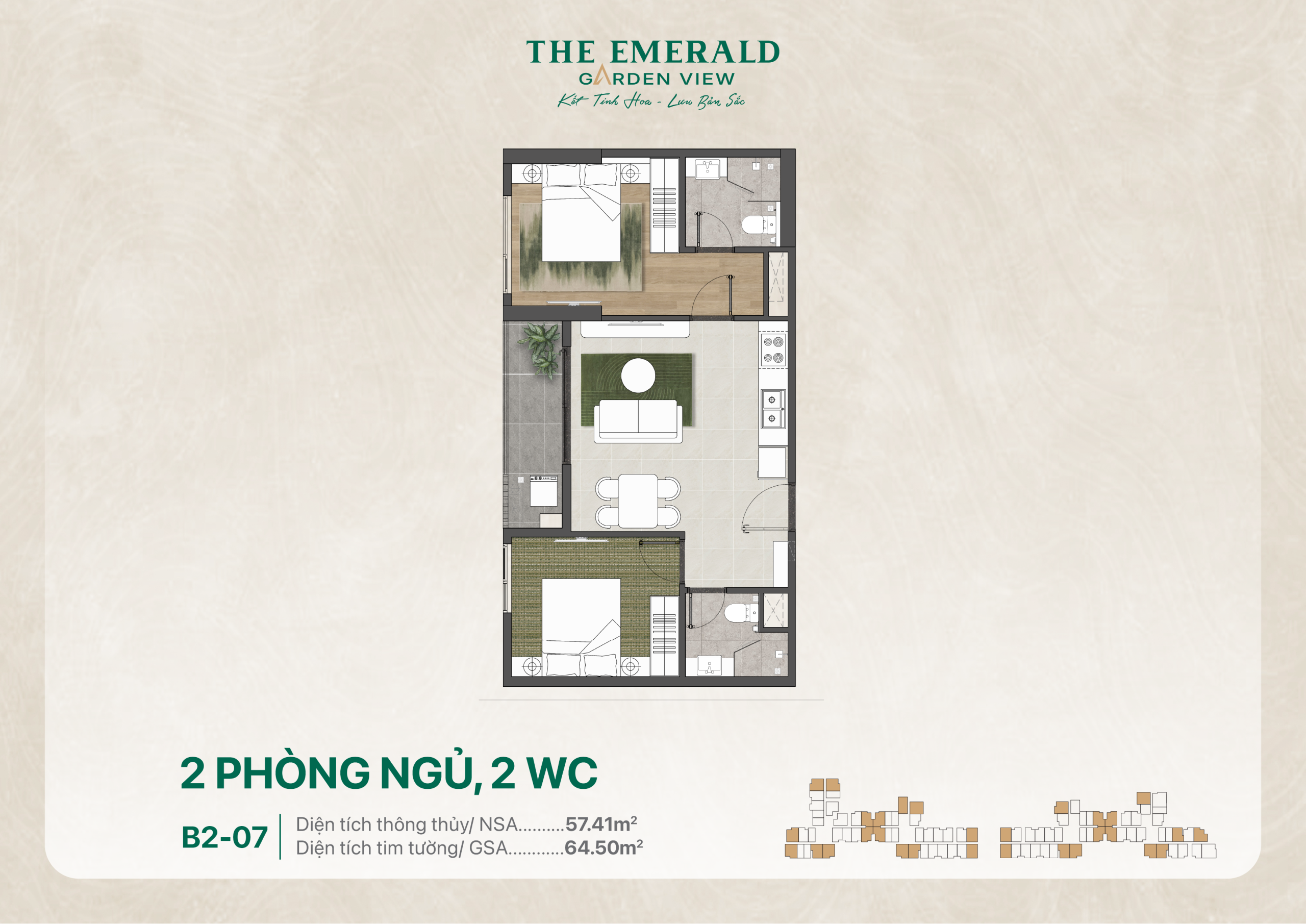 The Emerald Garden View