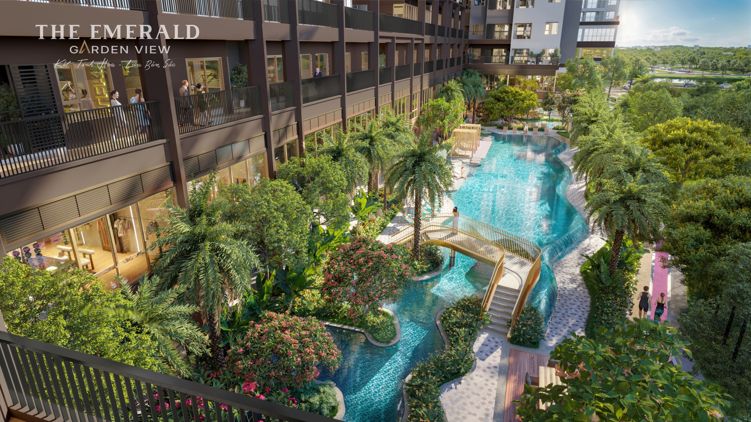 The Emerald Garden View