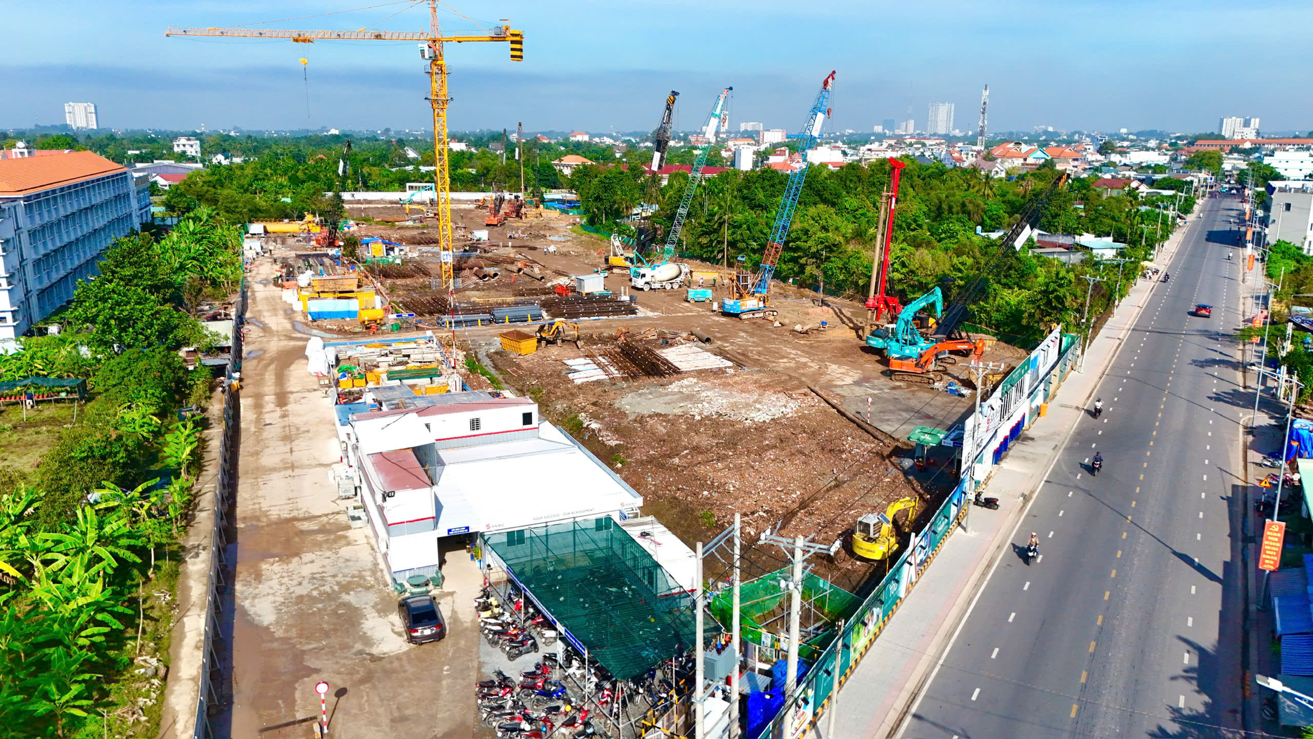 Tiến độ dự án The Emerald Garden View