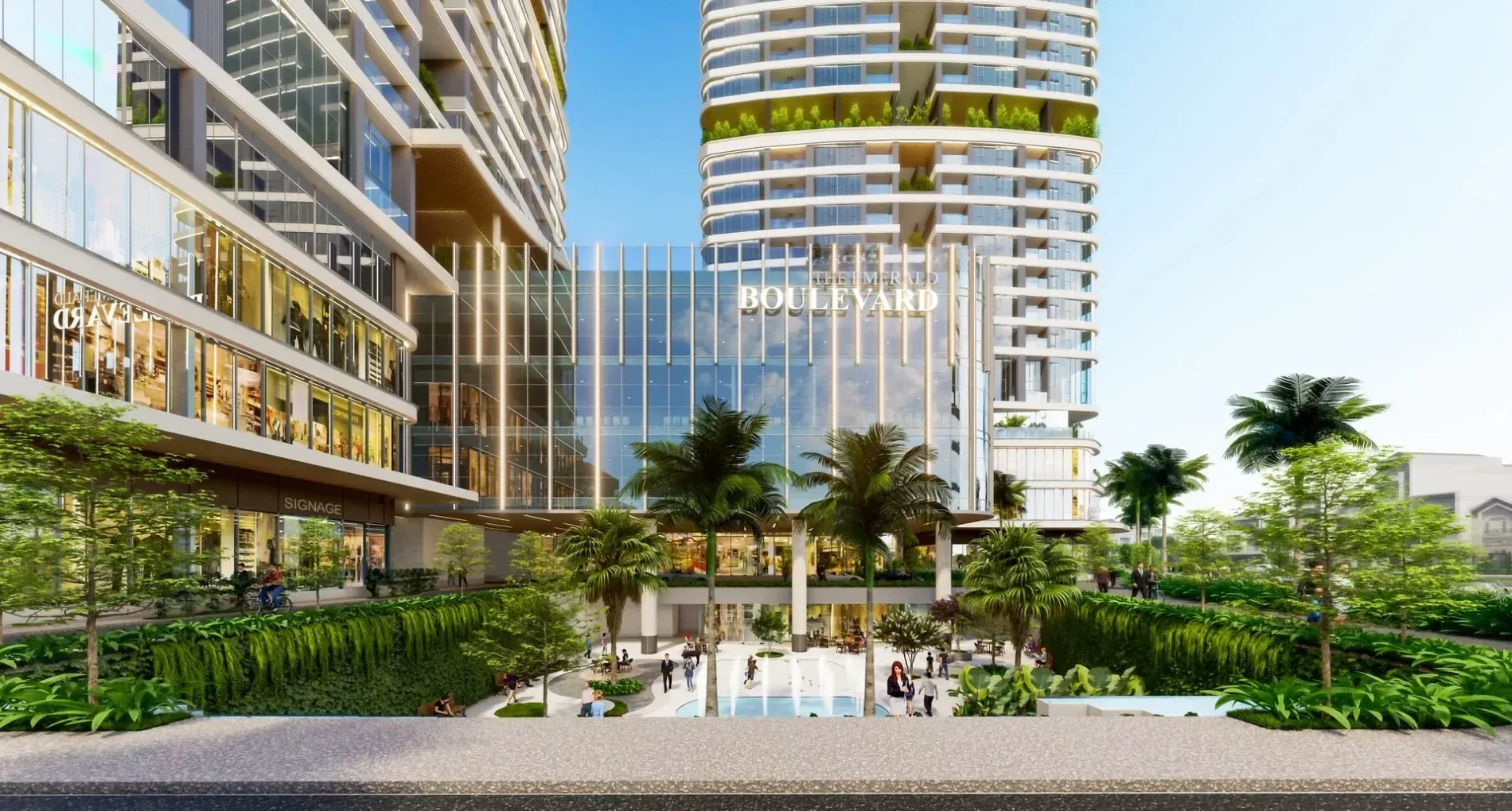 The Emerald Boulevard, Dự án The Emerald Boulevard, Vị trí dự án The Emerald Boulevard