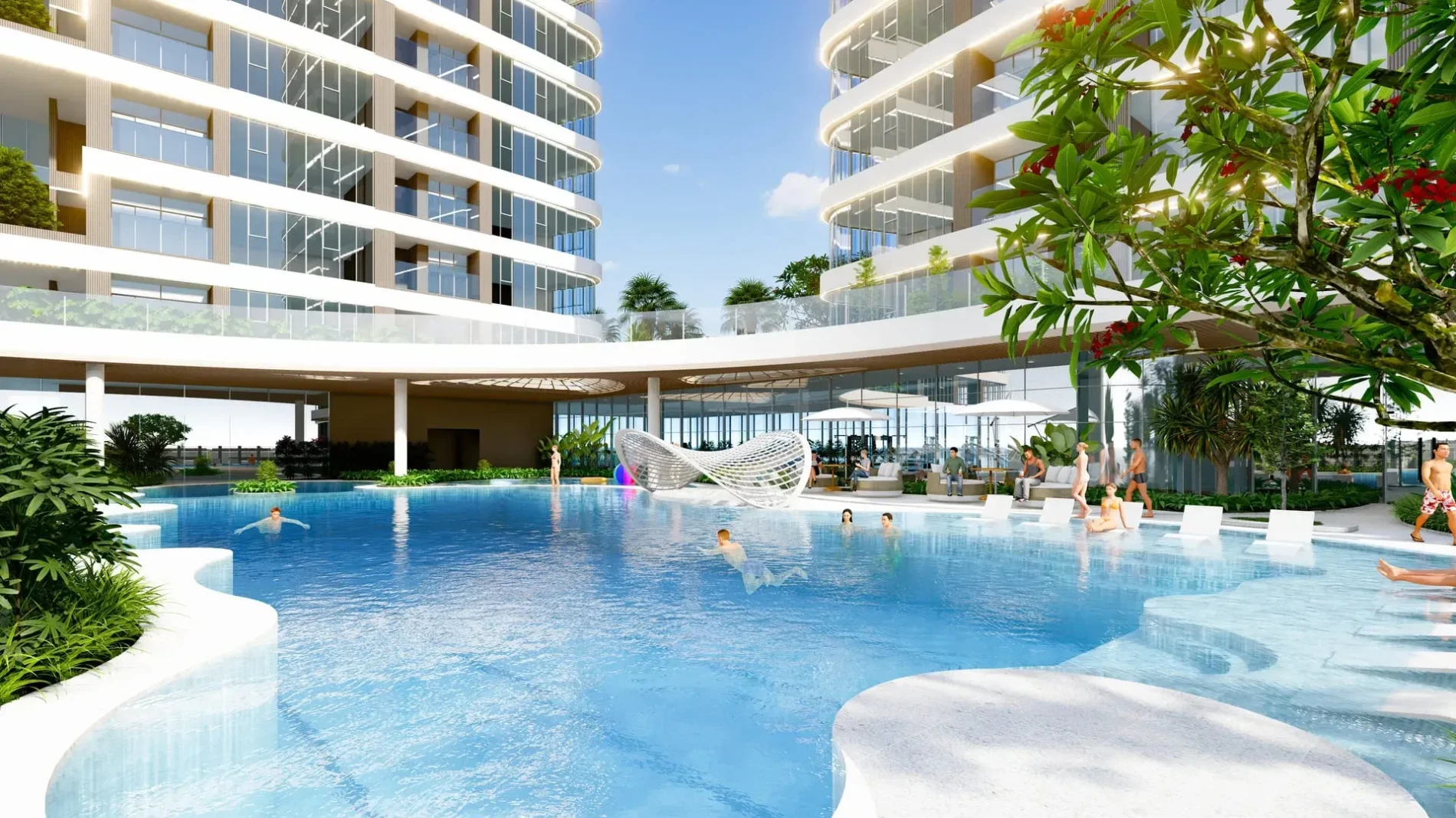The Emerald Boulevard, The Emerald Garden View