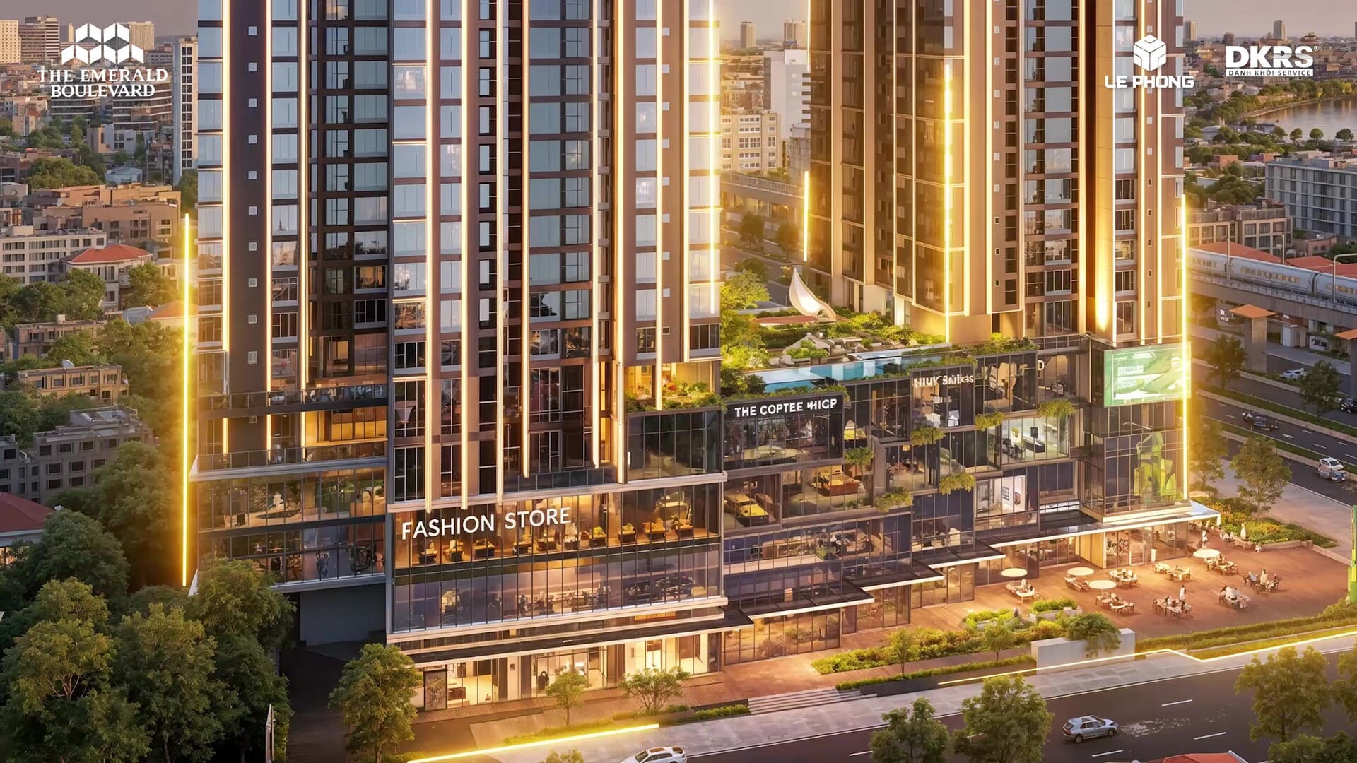 The Emerald Boulevard, TIỆN ÍCH THE EMERALD BOULEVARD