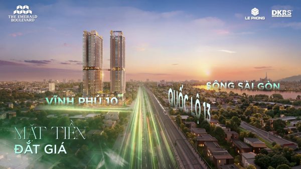 The Emerald Boulevard, Vị trí dự án The Emerald Boulevard