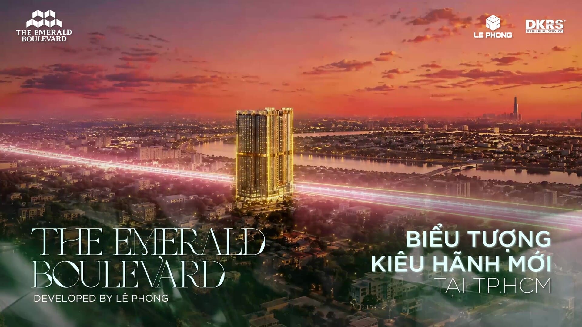 Vị trí dự án The Emerald Boulevard, The Emerald Boulevard